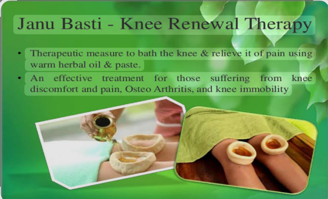 Janu Basti: Knee Therapy